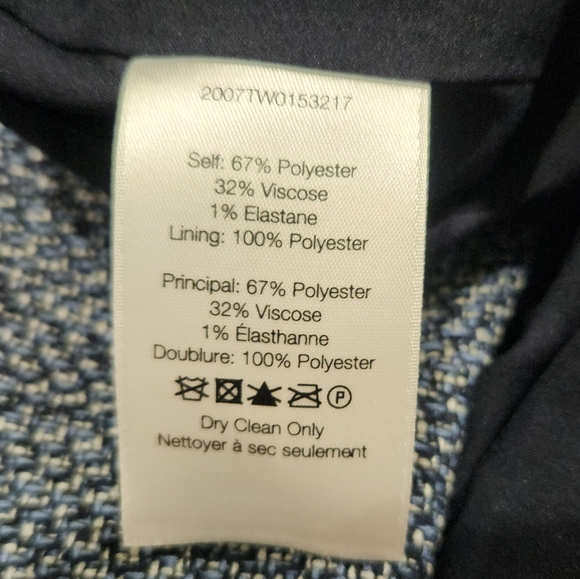 Veronica Beard Navy Blue Arezzo Mini Skirt 4 - Picture 4 of 8